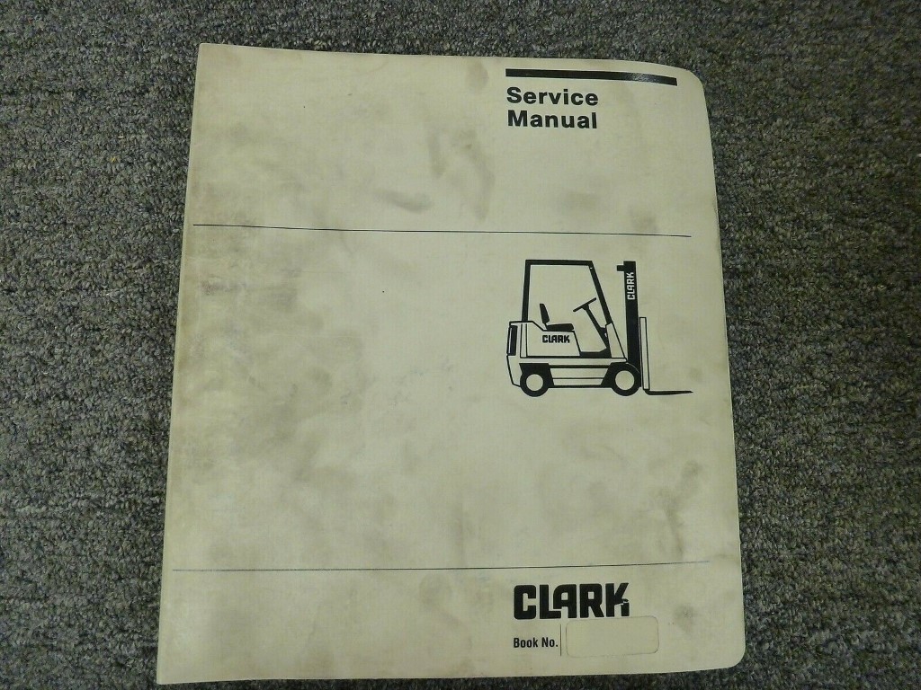 Clark cgc 70 forklift service repair manual