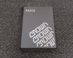 CROWN RR5725-35  FORKLIFT Parts Catalog Manual