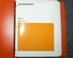 DAEWOO BC15S FORKLIFT Parts Catalog Manual