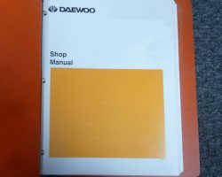 DAEWOO BC15S FORKLIFT Shop Service Repair Manual