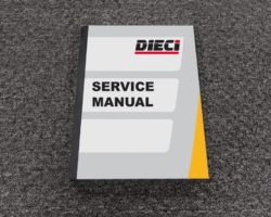DIECI ICARUS 40.14 TELEHANDLER Shop Service Repair Manual