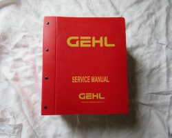 GEHL RS8-42 Mark74  TELEHANDLER Shop Service Repair Manual