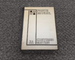 HYSTER E30HSD3 FORKLIFT Parts Catalog Manual