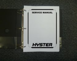 HYSTER H250E FORKLIFT Shop Service Repair Manual