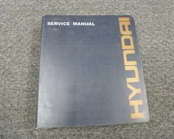 HYUNDAI 25LC-7A FORKLIFT Shop Service Repair Manual