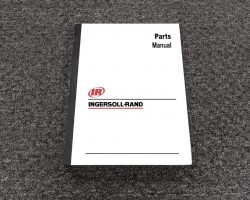 INGERSOLL-RAND RT-706J FORKLIFT Parts Catalog Manual