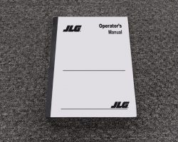 JLG 150HAX BOOM LIFT Owner Operator Maintenance Manual