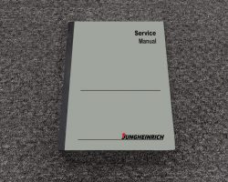 JUNGHEINRICH EJCB14 FORKLIFT Shop Service Repair Manual