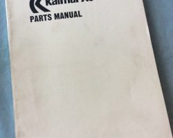KALMAR AC100CX FORKLIFT Parts Catalog Manual