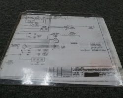 MANITOU MRT1840 TELEHANDLER Electric Wiring Diagram Manual