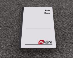 MAGNI RTH5.25SH TELEHANDLER Parts Catalog Manual