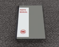 MEC 1930SE LIFT Parts Catalog Manual