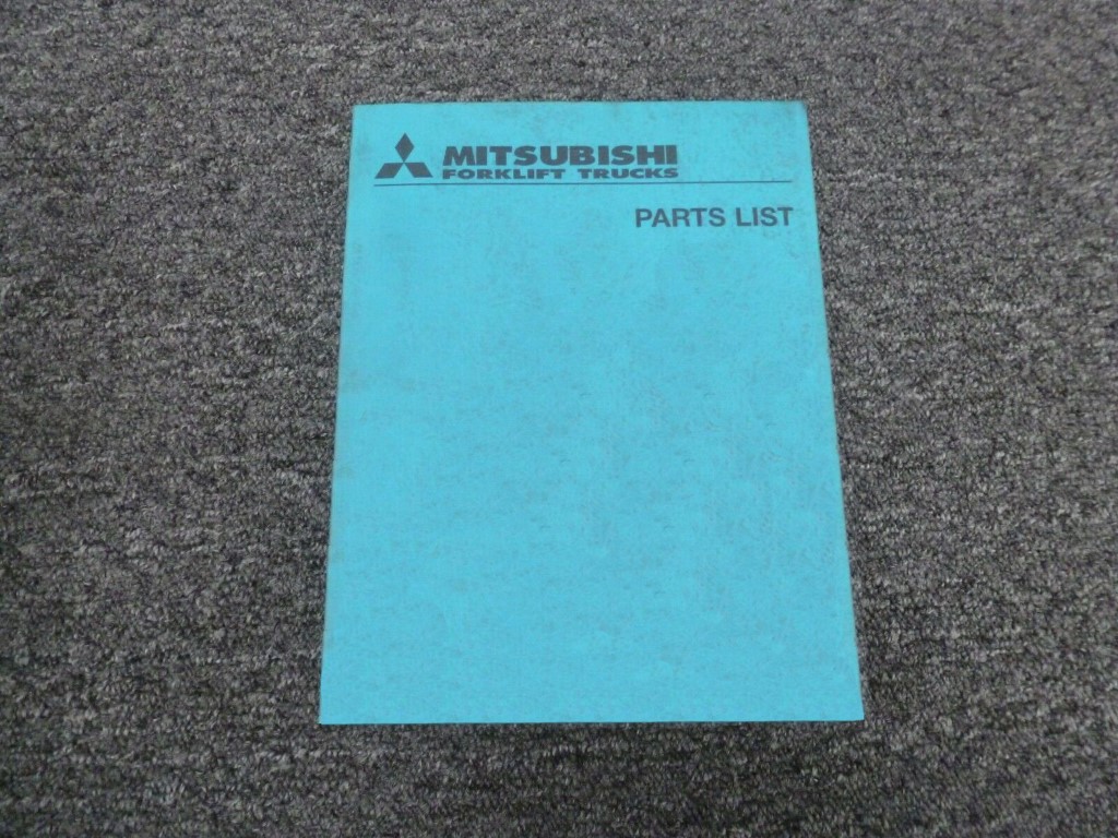 MITSUBISHI FGC15K FORKLIFT Parts Catalog Manual