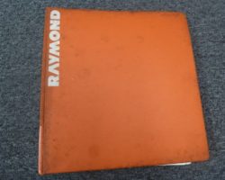 Raymond EASI R45TT Forklift Shop Service Repair Manual