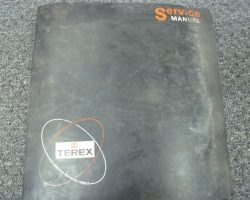 Terex TFC 45 R Crane Shop Service Repair Manual