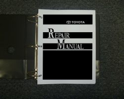Toyota 2FBCA10 Forklift Shop Service Repair Manual