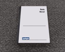 Upright PAX10 Lift Parts Catalog Manual