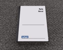 Upright SP35 Lift Parts Catalog Manual