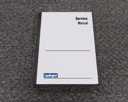 Upright TM12 Lift Shop Service Repair Manual