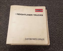 1992 Freightliner RV Chassis XC XCF XCL XCM XCP XCR & XCS Parts Catalog Manual