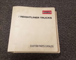 1993 Freightliner RV Chassis VCL Parts Catalog Manual