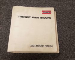 2007 Freightliner RV Chassis XC XCF XCL XCM XCP XCR & XCS Parts Catalog Manual