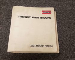 2012 Freightliner Columbia CL120 Parts Catalog Manual