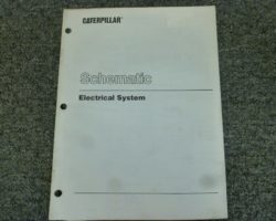 Caterpillar 287B MULTI TERRAIN LOADER Electrical Wiring Diagram Manual