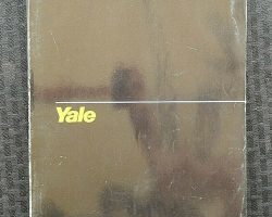 Yale GDP030AE Forklift Parts Catalog Manual