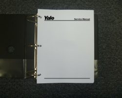 Yale GDP 80 VX6 Forklift Shop Service Repair Manual