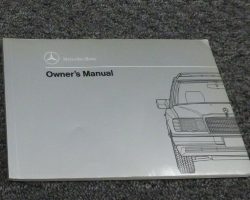 1991 Mercedes Benz 300TE & 300TE 4Matic Owner's Manual