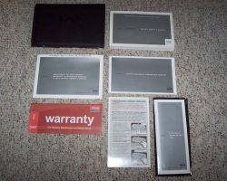 2003 Infiniti FX45 & FX35 Owner's Manual Set
