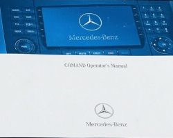 2008 Mercedes Benz G500 & G55 AMG G-Class Navigation System Owner's Operator Manual User Guide