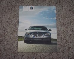 2009 BMW 328i, 328i xDrive, 335i, 335i xDrive Coupe & Convertible Owner's Manual