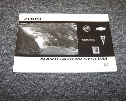 2009 Buick Lucerne Navigation System Owner's Manual