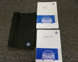 2009 Volkswagen Jetta Including Sportwagen Owner's Manual Set
