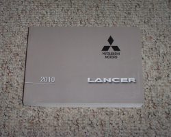 2010 Mitsubishi Lancer Owner's Manual