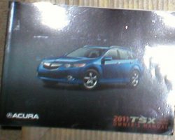 2011 Acura TSX Sportwagon Owner's Manual