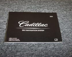 2011 Cadillac SRX Navigation System Owner's Manual
