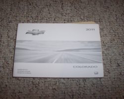 2011 Chevrolet Colorado Owner's Manual