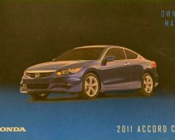 2011 Honda Accord Coupe Owner's Manual
