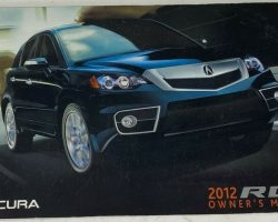 2012 Acura RDX Owner's Manual