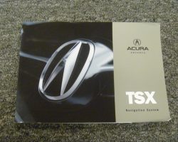 2012 Acura TSX Navigation System Owner's Manual