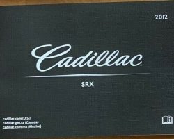 2012 Cadillac SRX Owner's Manual