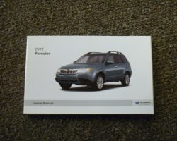 2012 Subaru Forester Owner's Manual