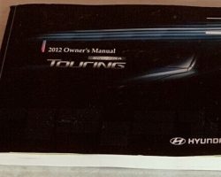 2012 Hyundai Elantra Touring Owner's Manual