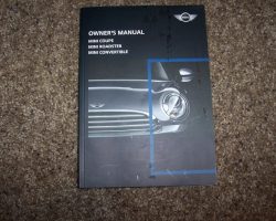 2012 Mini Coupe, Roadster & Convertible Owner's Manual