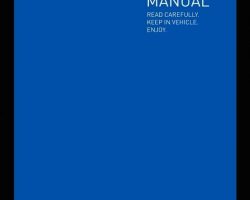 2012 Scion tC Owner's Manual
