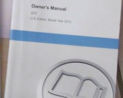2012 Volkswagen GTI Owner's Manual