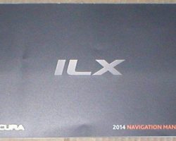 2014 Acura ILX Navigation System Owner's Manual